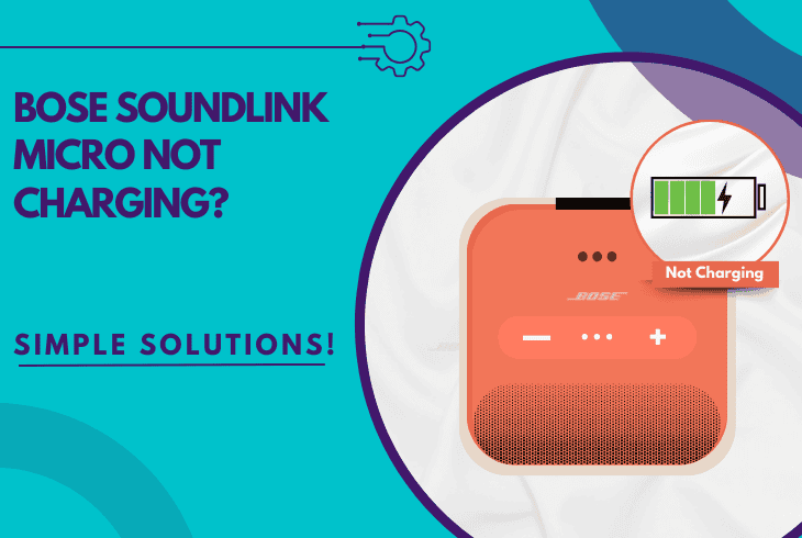 bose soundlink micro not charging