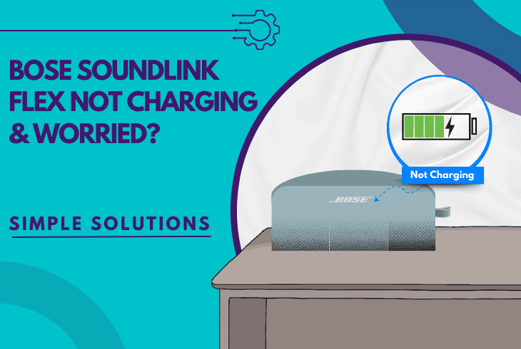 bose soundlink flex not charging