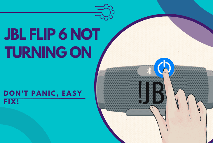 jbl flip 6 not turning on
