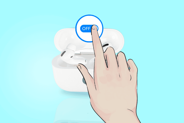 turn off earbuds when not in use
