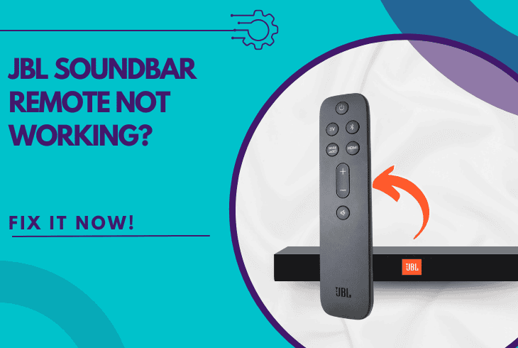jbl soundbar remote not working