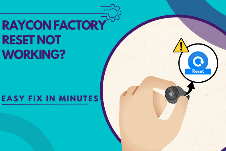 raycon factory reset not working