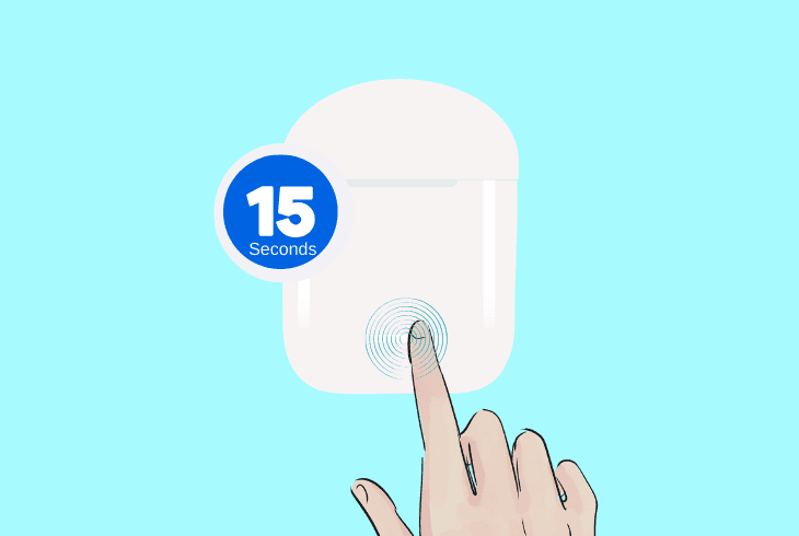 factory reset the onn wireless earbuds