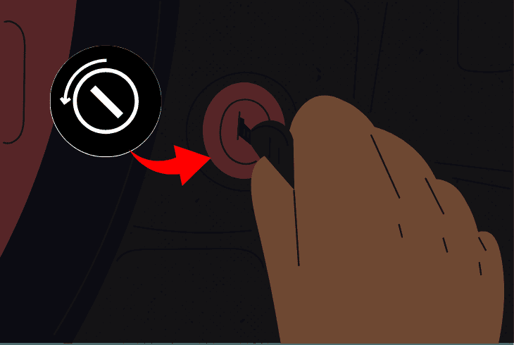 inspect the car’s ignition cylinder