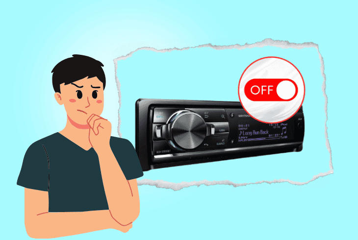 pioneer stereo won’t turn off with ignition