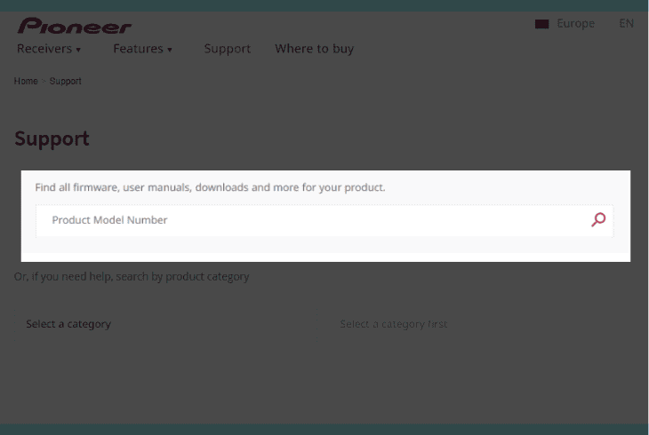 update the pioneer radio firmware