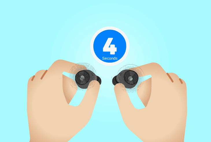 how to factory reset raycon fitness earbud