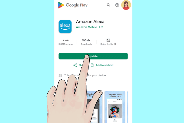update alexa and sonos apps