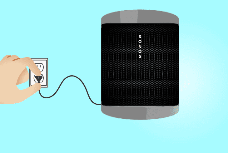 hard reset the sonos era 100
