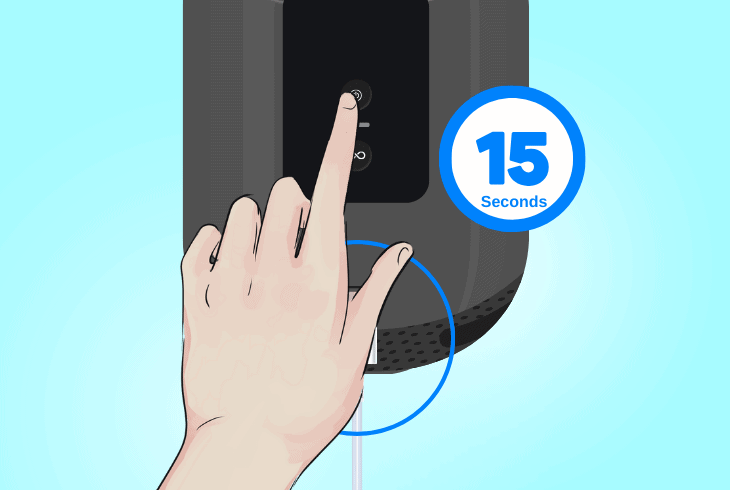 factory reset the sonos move 2