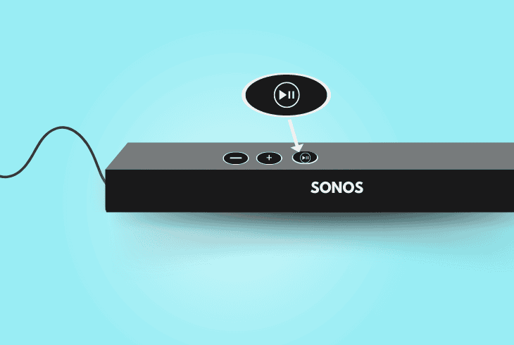 reset the sonos soundbar’s system