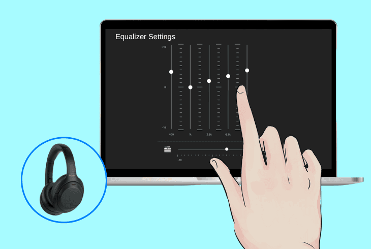 adjust the sony equalizer settings