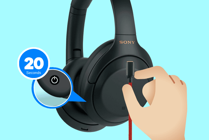 hard reset the sony wh-1000xm4