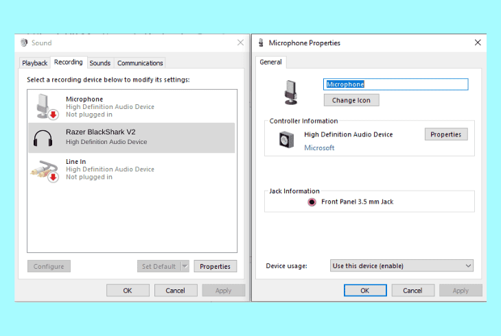 adjust windows’s sound settings