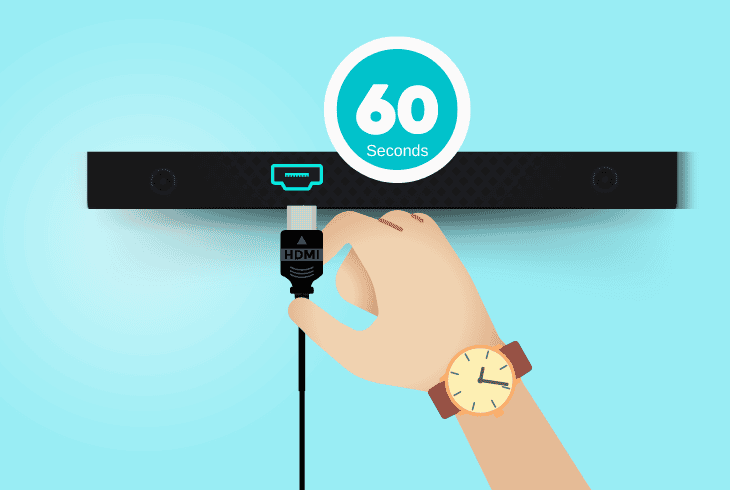 power cycle your soundbar