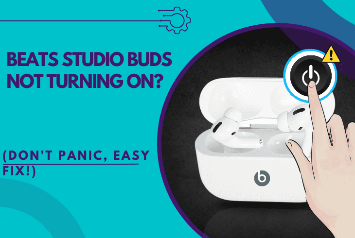 beats studio buds not turning on