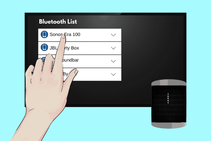 connect sonos era 100 tv without beam