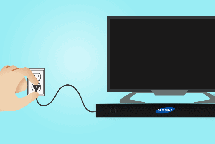 power cycle the tv and soundbar