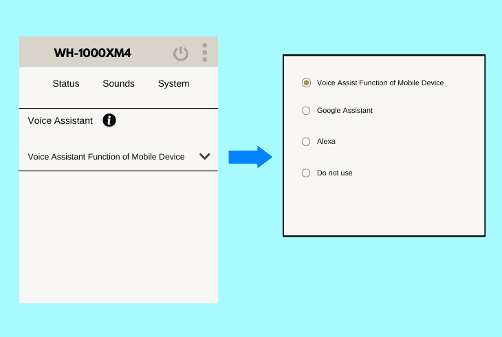deactivate sony xm4’s voice assistant