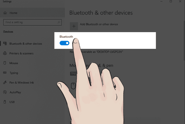 disable bluetooth on windows & mac