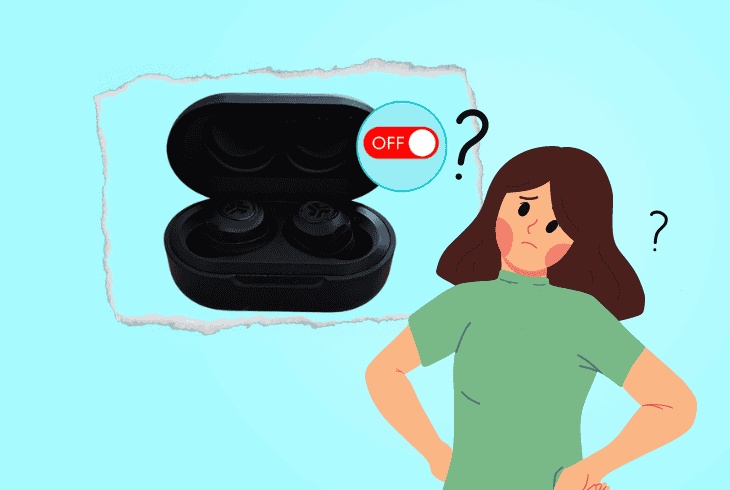 jlab go air won’t turn off case