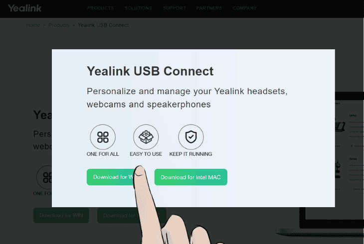 upgrade the yealink's firmware