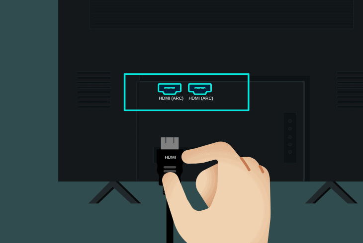 plug sonos arc or earc port