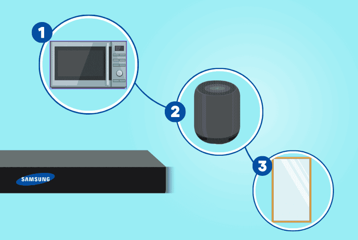 check for wireless interference (bluetooth)