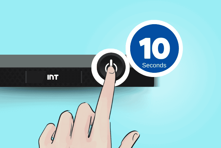 initiate a soundbar factory reset