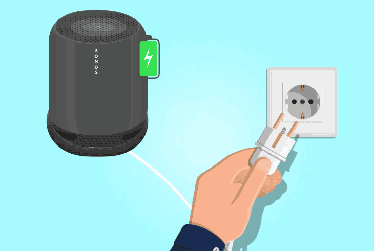 fully charge your move 2 speaker