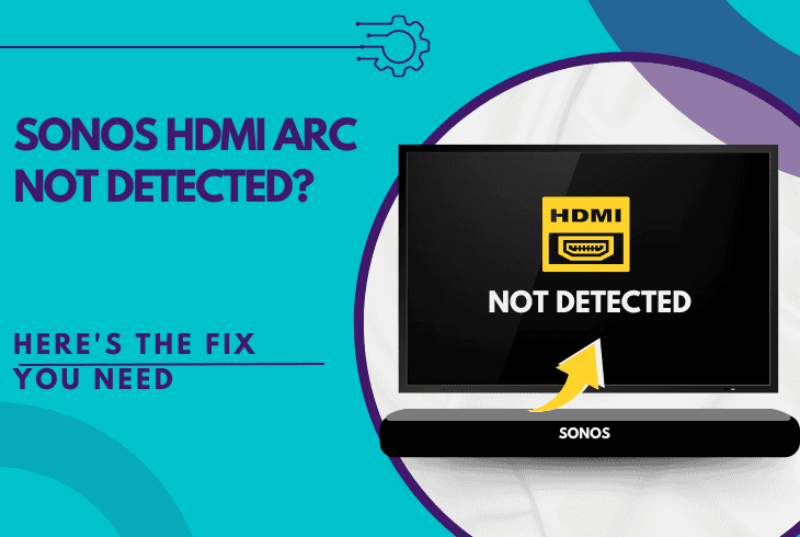 sonos hdmi arc not detected