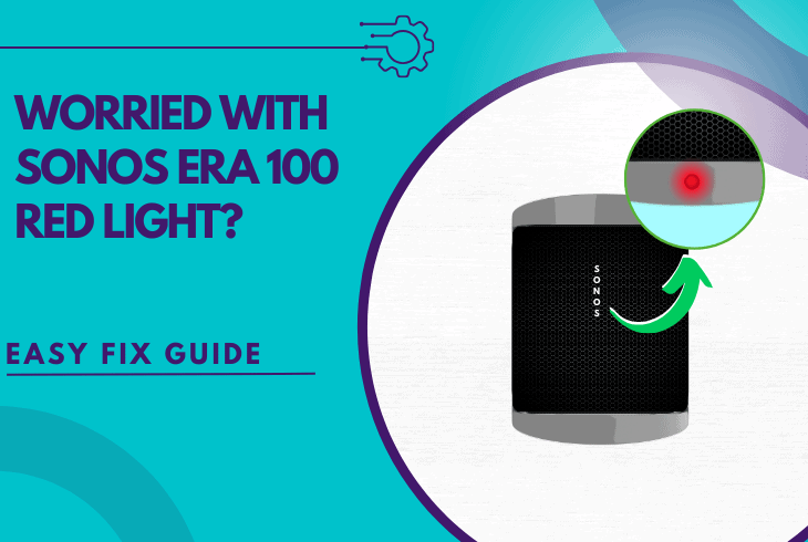 sonos era 100 red light