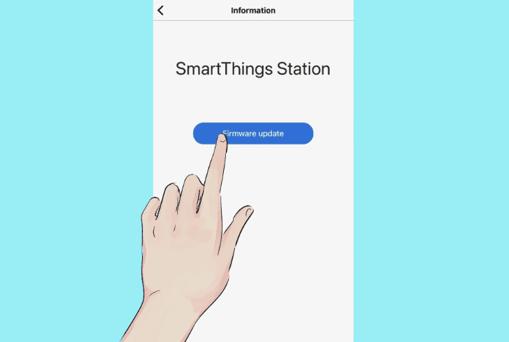 update soundbar via smartthings app
