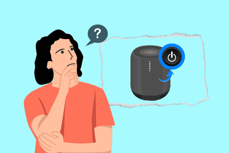 sonos move 2 speaker not turning on