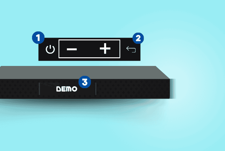 disable the soundbar’s “demo” mode
