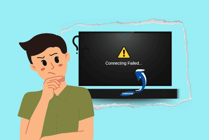 samsung tv won’t connect to samsung soundbar