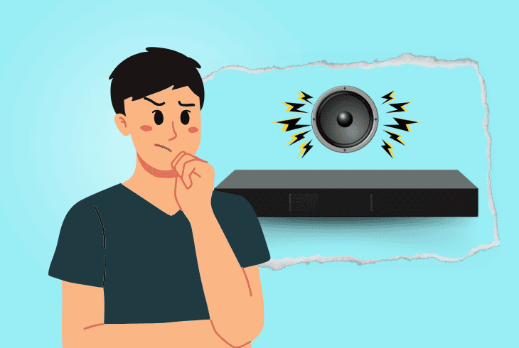 why does samsung soundbar sounds muffled