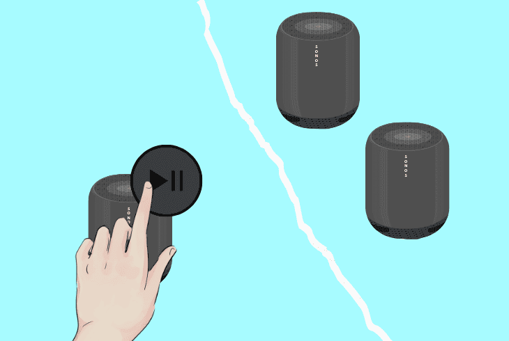 group/ungroup using the touch controls