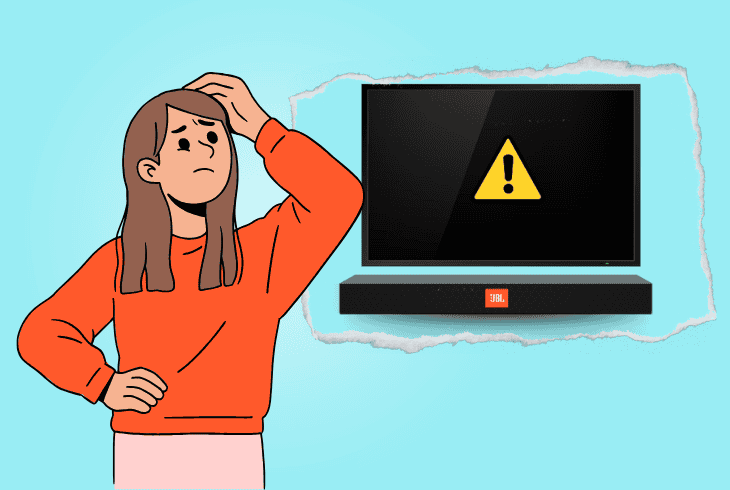 jbl soundbar won’t connect to tv