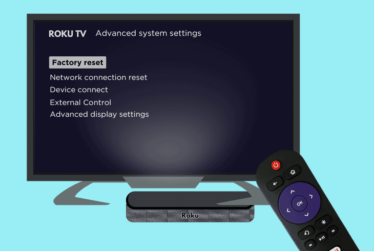 reset roku streambar to default