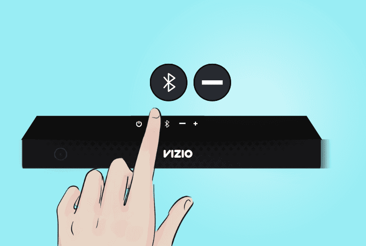 reset the vizio soundbar to default