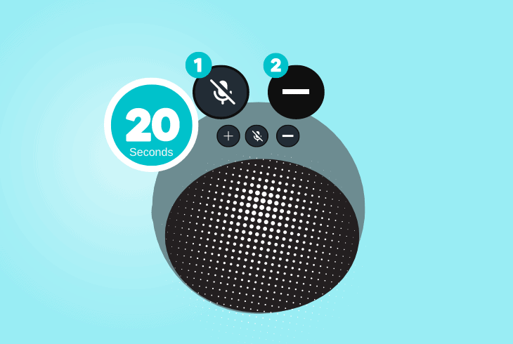 factory reset your echo pop