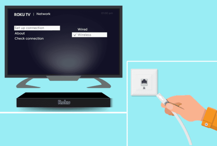 switch to wired (ethernet) link