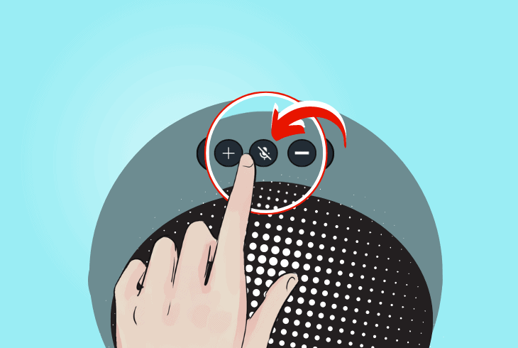 unstuck echo’s mic button