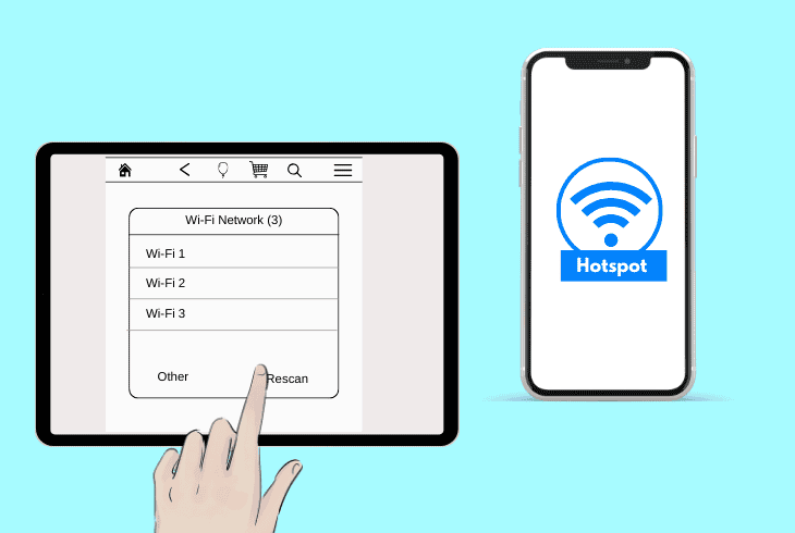 test on your mobile hotspot network