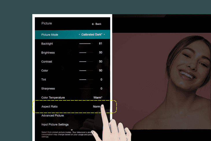 aspect ratio (normal)