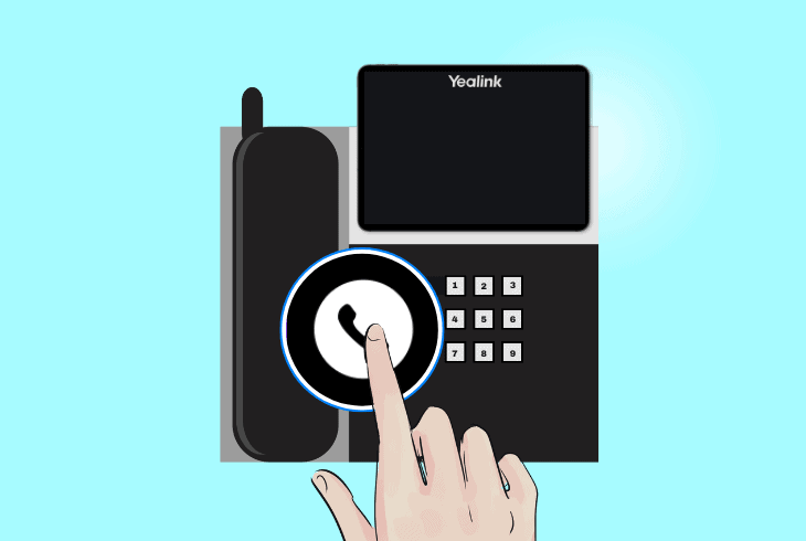 access recovery on older yealink phones