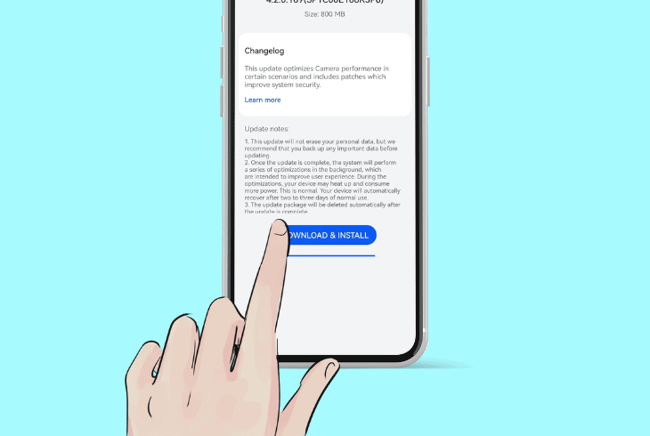 update your phone’s software