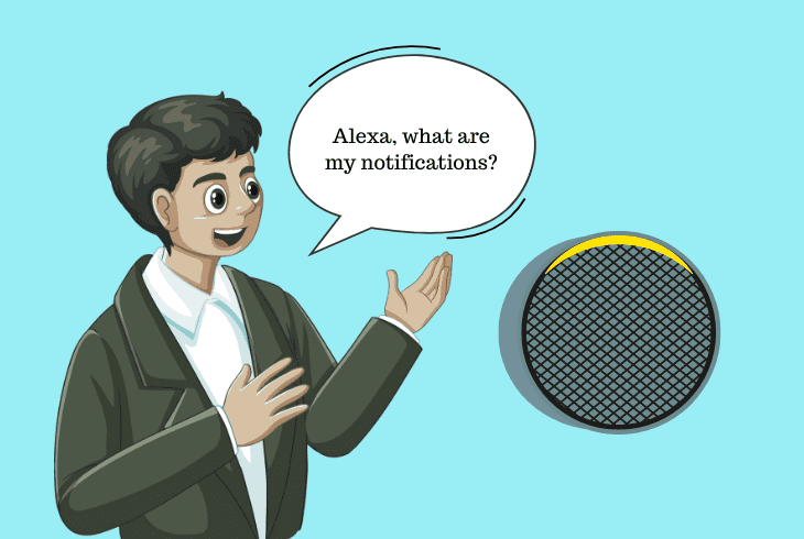 ask alexa to read notifications