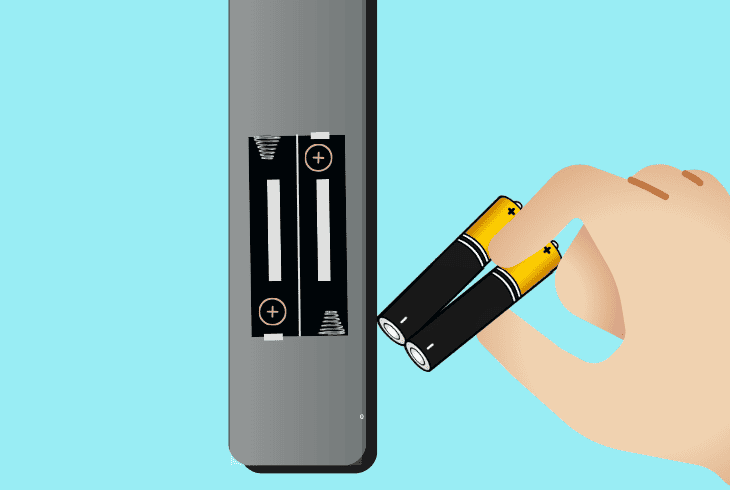 remove your remote’s batteries